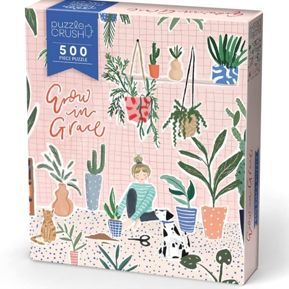 Puzzle Crush Grow In Grace 500 Piece puzzle New - Picture 1 of 13